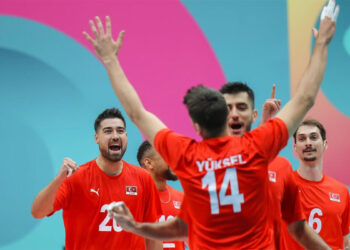 Erkek Voleybol Milli Takımımız Bahyren'i 3-0 mağlup etti