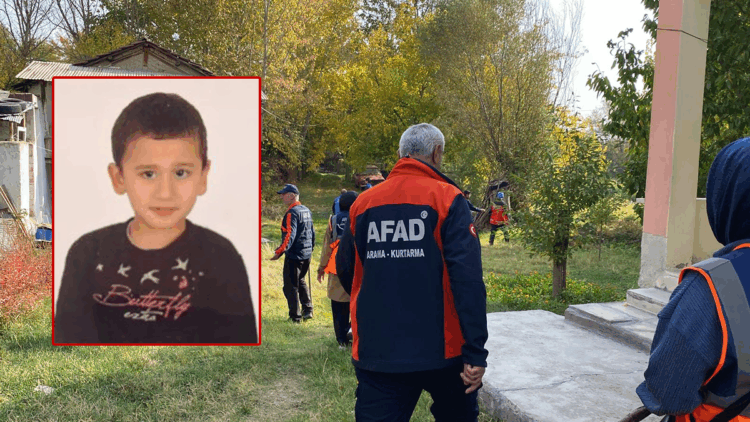 Elazığ’da kaybolan otizmli Veysel’i arama çalışmaları 3’üncü gününde