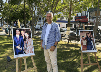 Fethiye'de 'Yeşilçam set fotoğrafları' sergisine ilgi