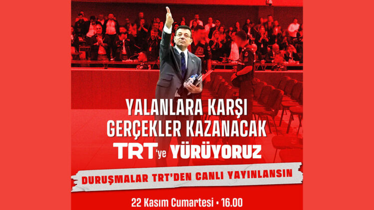 CHP'den TRT'ye yürüme kararı