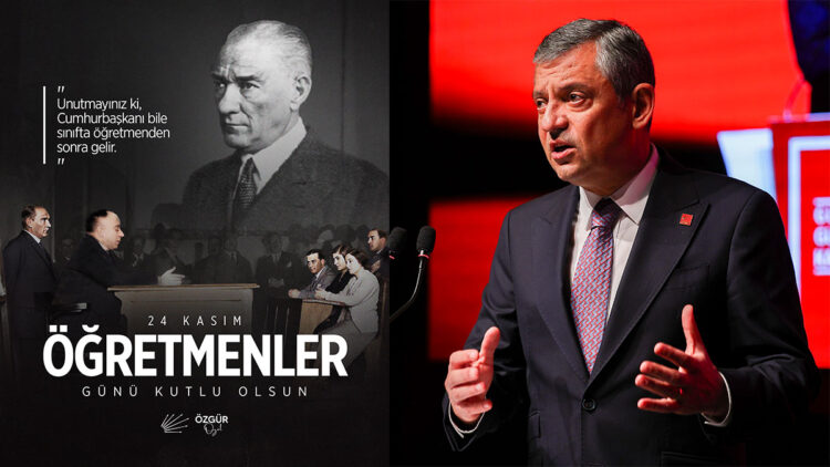 Unutmayınız ki Cumhurbaşkanı bile sınıfta öğretmenden sonra gelir