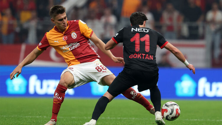 Galatasaray iki maç sonra galibiyet aldı puanını 32 yaptı