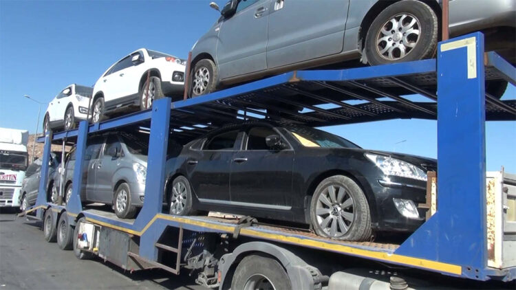 Güney Kore'den Suriye'ye transit taşımacılıkla 6 ayda 150 bin araç gönderildi