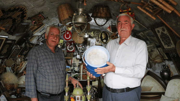 Hasta olan babaannesi için Kayseri’den kar getirtti