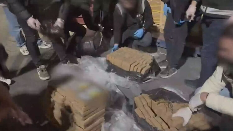 Beylikdüzü Ambarlı Limanı'nda 175 kilo uyuşturucu ele geçirildi