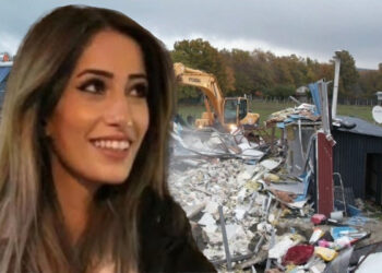 Çatalca'da Sinem'in bıçaklanarak öldürüldüğü villa yıkıldı