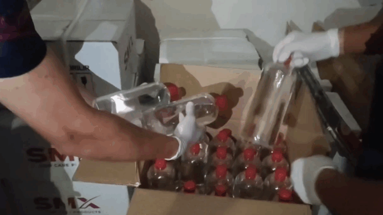 İstanbul'da kaçak alkol operasyonu; 40 adrese eş zamanlı baskın