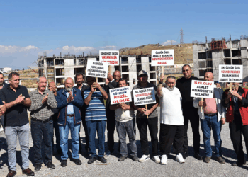 İzmir Uzundere'de 'kira desteği' tepkisi