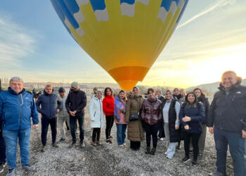 Balonlar, Kapadokya'da 110 öğretmen için havalandı