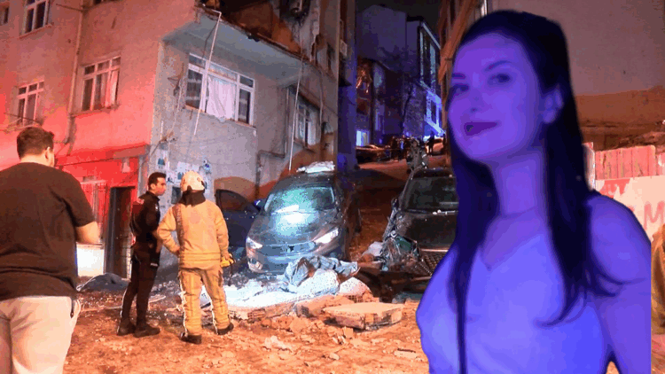 Kağıthane'de 6 katlı binadaki patlamadan yeni görüntüler ortaya çıktı