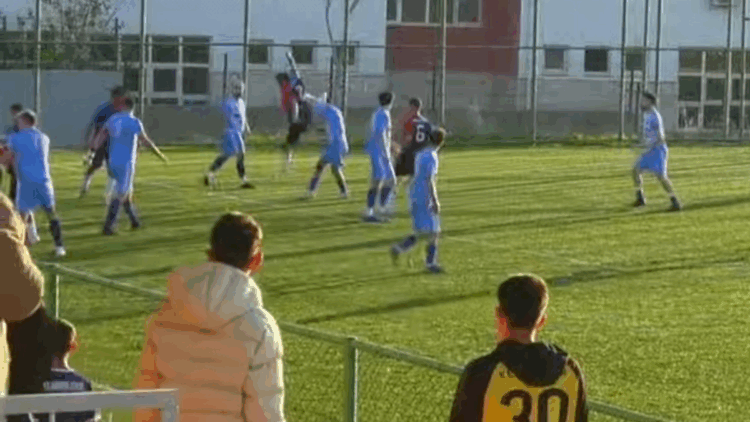 Keşan İdman Yurdu ile Kirişhanespor maçında arbede çıktı