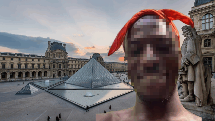 Louvre soyguncusu fenomen çıktı