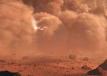 Mars'ta ilk kez gök gürültüsü kaydedildi