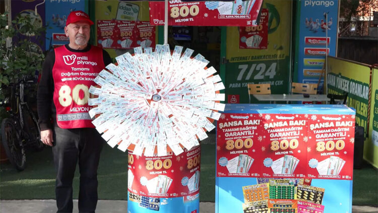Milli Piyango'nun yılbaşı büyük ikramiyesine yoğun ilgi