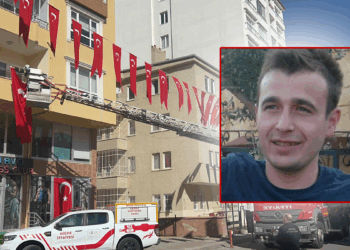 Niğdeli şehit Burak Özkan'ın babaevine Türk bayrakları asıldı