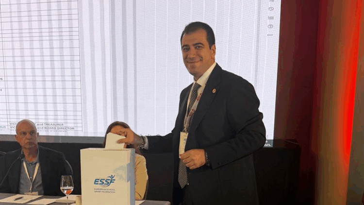 Okul Sporları Daire Başkanı İlhan Demir, ESSF Yönetim Kurulu'na seçildi