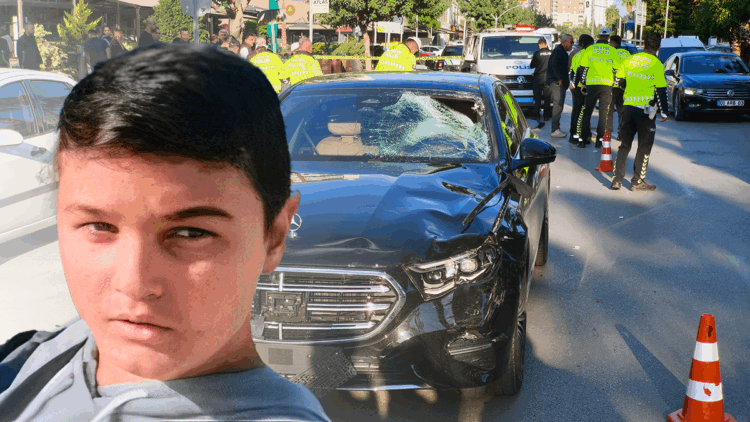 Otomobilin çarptığı Muhammet Miraç, makine ressamı olmak istiyormuş