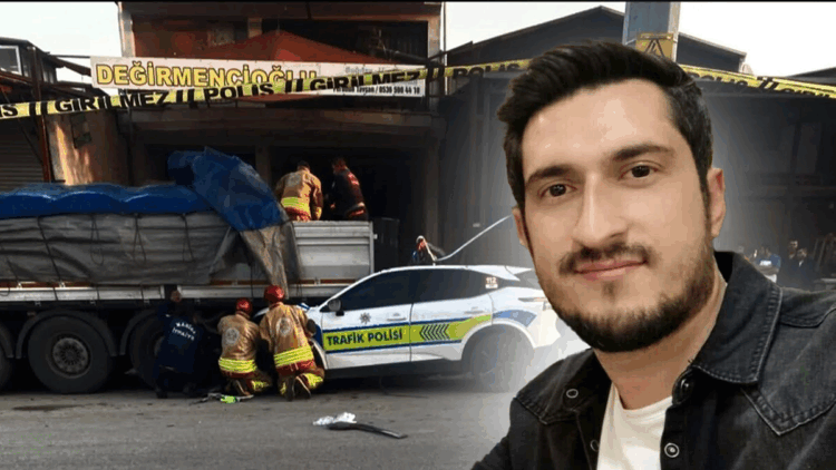 Polis aracı TIR'a çarptı: 1 şehit, 1 yaralı