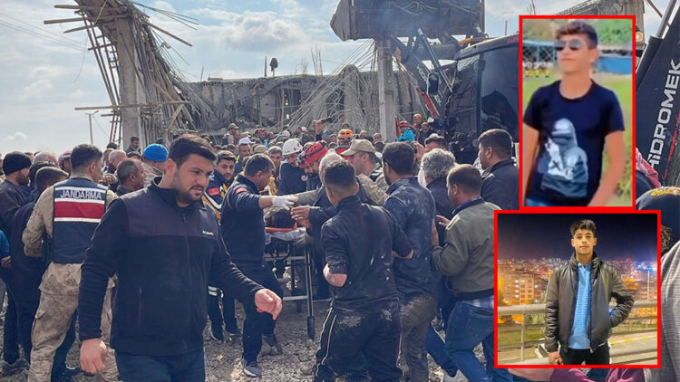 Şanlıurfa'da göçük altında ölen çocuk işçiler toprağa verildi