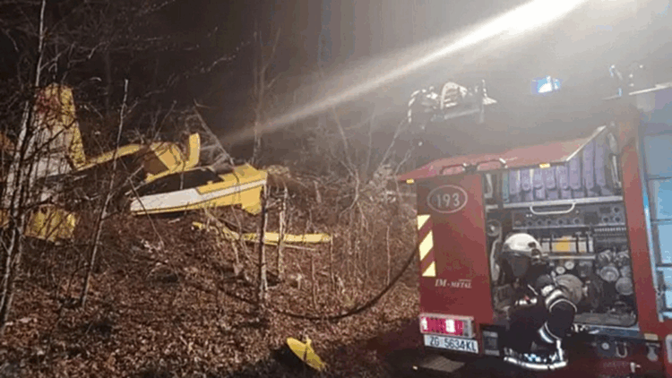 Siyasilerden Hırvatistan'da kaza kırıma uğrayan uçakta şehit olan pilot için taziye mesajı