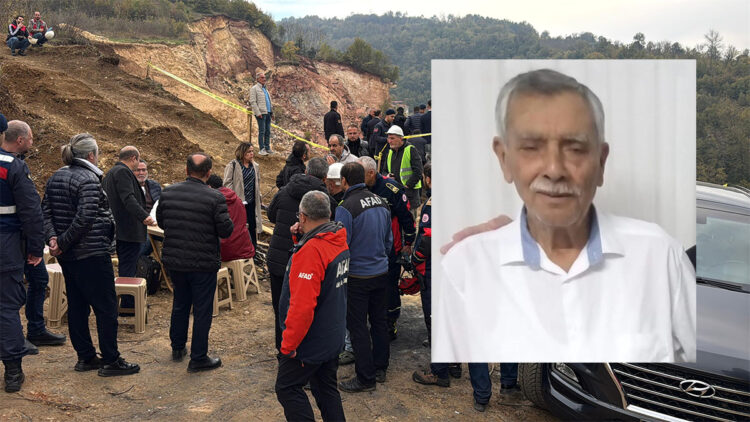 Taş ocağında göçük altında kalan kamyon şoföründen acı haber