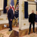 Donald Trump Cristiano Ronaldo ile futbol oynadı