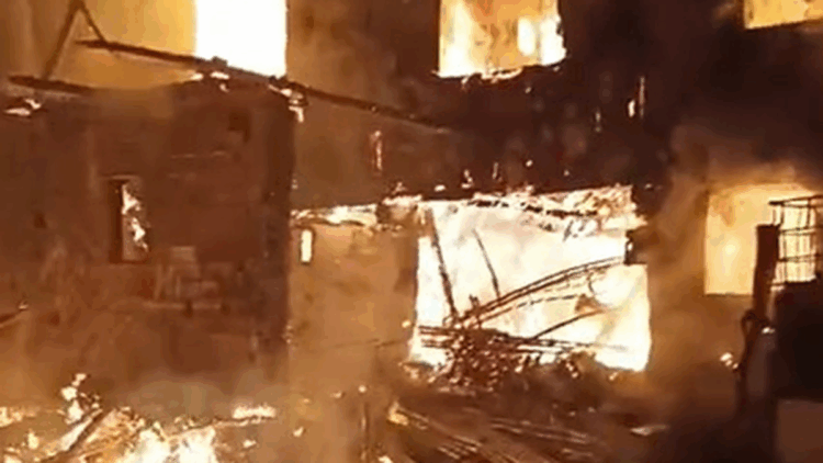 Tokat'ta ev yangını; görme engelli İlhami öldü