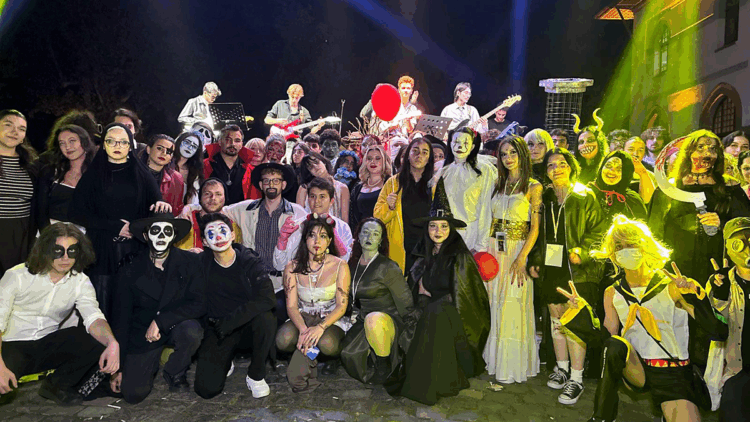 Trakya Üniversitesi'nde korku gecesi etkinliği düzenlendi