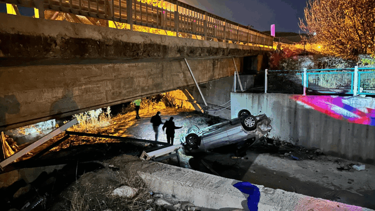 Tunceli'de dereye uçan otomobildeki Uzman Çavuş yaşamını yitirdi