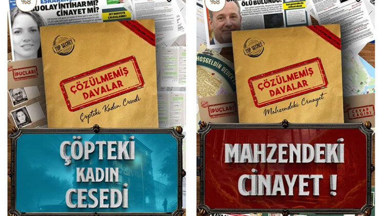 'Çözülmemiş Davalar' oyun oldu, çocuklara satılıyor