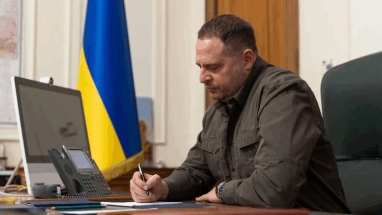 Ukrayna Devlet Başkanlığı Ofisi Başkanı Andriy Yermak, istifa etti