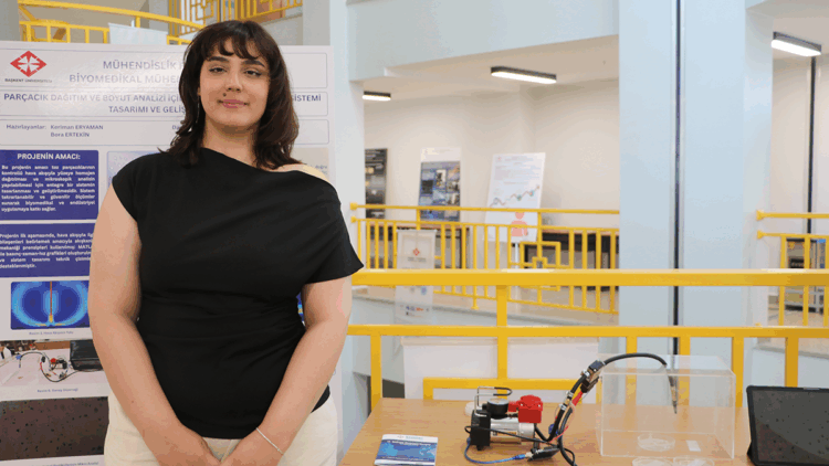 Üniversite öğrencilerinden, Mikroskobik Parçacık Analiz Sistemi