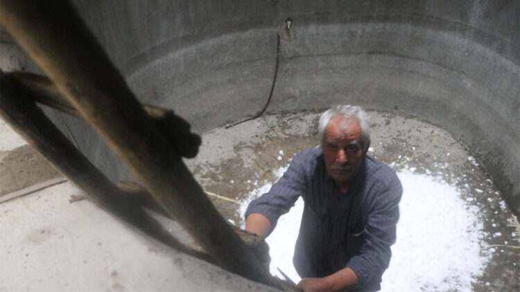 Kar doldurulan kuyularda hazırlıklar başladı