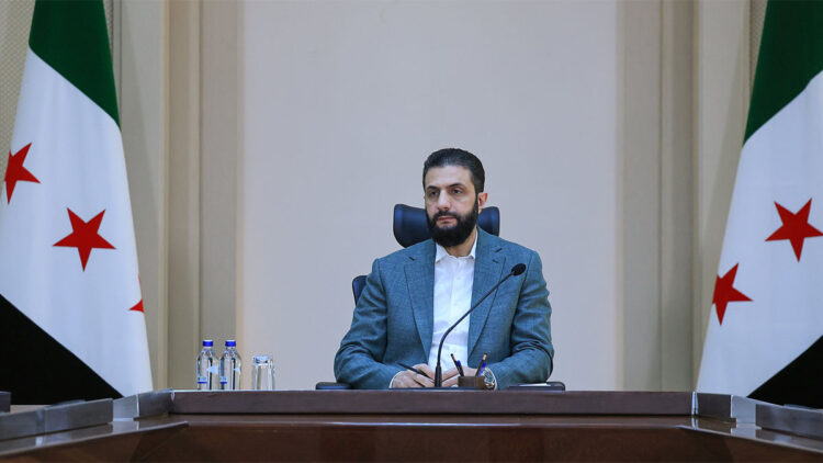 Ahmed Şara Washington'a gidiyor