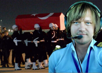 Şehit Pilot Hasan Bahar'ın naaşı Türkiye'ye getirildi