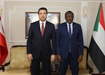 Mahmut Arıkan Sudan Büyükelçiliği'ni ziyaret etti