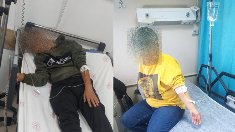 Sucuklu tost yiyen anne ile oğlu hastanelik oldu