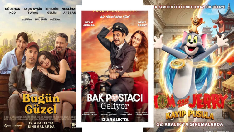 Vizyondaki filmler 12 Aralık-19 Aralık 2025