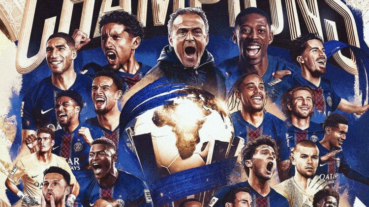 2025 FIFA Kıtalararası Kupası'nda şampiyon Paris Saint-Germain