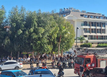 Manavgat'ta 5 yıldızlı otelde yangın