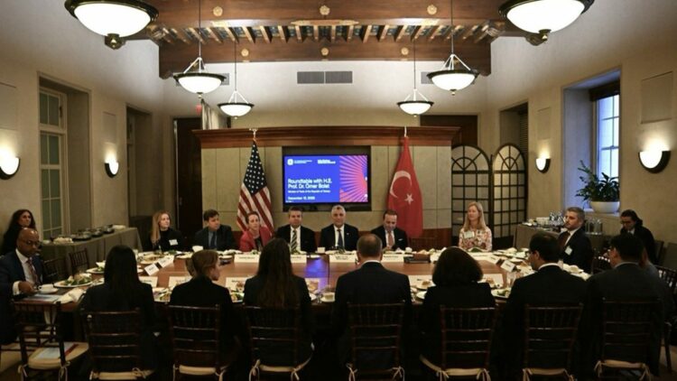 ABD Ticaret Odası ile oldukça verimli bir toplantı gerçekleştirdik