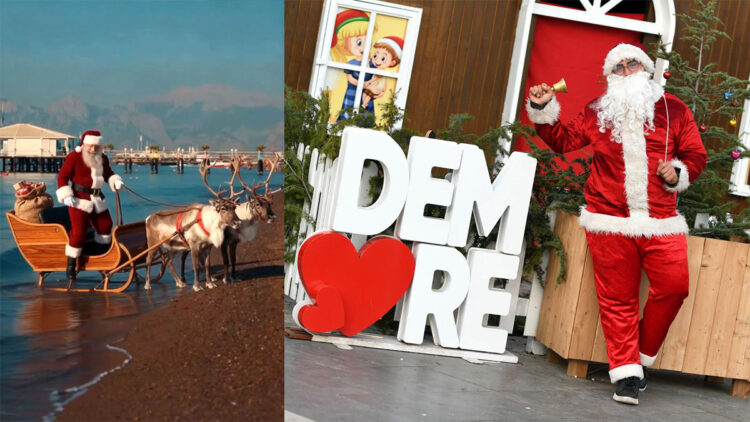 Noel Baba'nın yapay zeka ile oluşturulan görsellerine ilgi