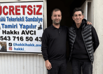 Akülü sandalyeleri ücretsiz tamir eden kişiye iş yeri desteği