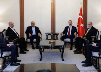 Hakan Fidan Hamas heyetiyle görüştü