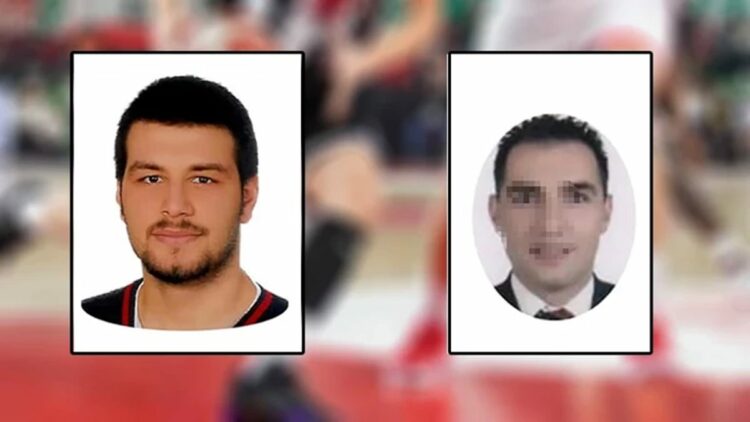 Basketbol maçında hakeme kafa attı