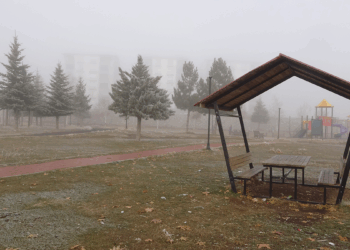 Bitlis'te sis etkili oldu