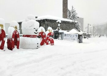 Bolu'da kar kalınlığı yarım metreye ulaştı