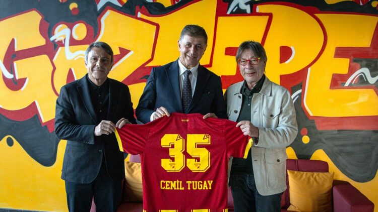 Cemil Tugay'dan Göztepe ve Karşıyaka'yı ziyaret etti