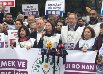 DEM Parti, 2026 yılı bütçesini protesto etti