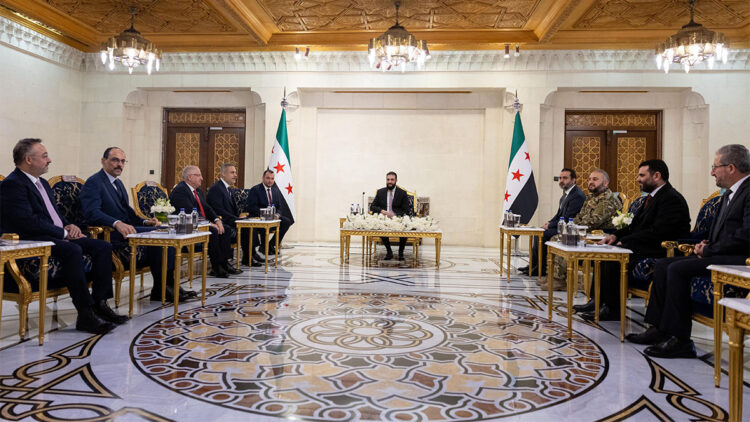 Hakan Fidan-Yaşar Güler ve İbrahim Kalın Şam'a gitti